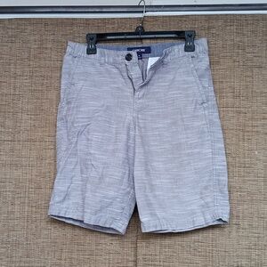 Cotton Blend Grey Youth Shorts